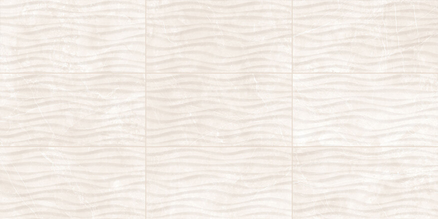 Love Tiles Marble Cream 35x70 cm Dekor Curl Glänzend Strukturiert Naturale B629.0140.031 Prints