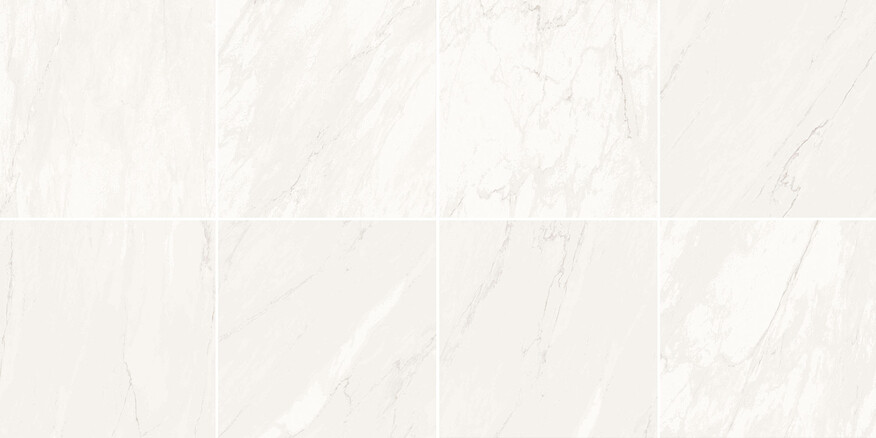 Love Tiles Marble White 60x60 cm Bodenfliese / Wandfliese Glänzend Eben Poliert B615.0014.001 Prints