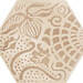 Marca Corona Terra Floreale Esagona Vers. C