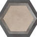 Marca Corona Terra Cornice Esagona Vers. F