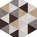 Marca Corona Textile Mehrfarbig