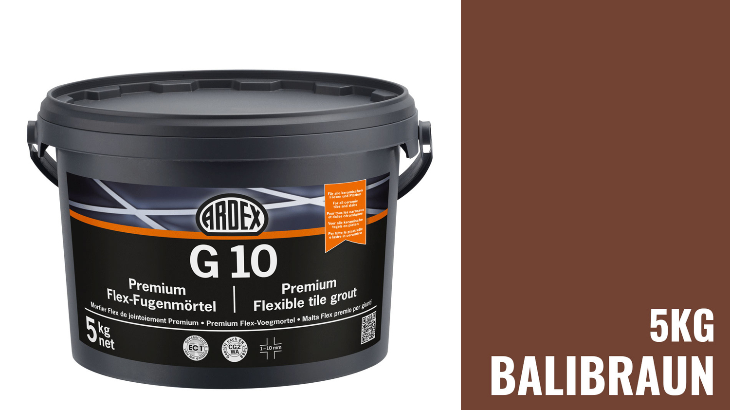 Ardex G10 Fugenmörtel Balibraun 32529