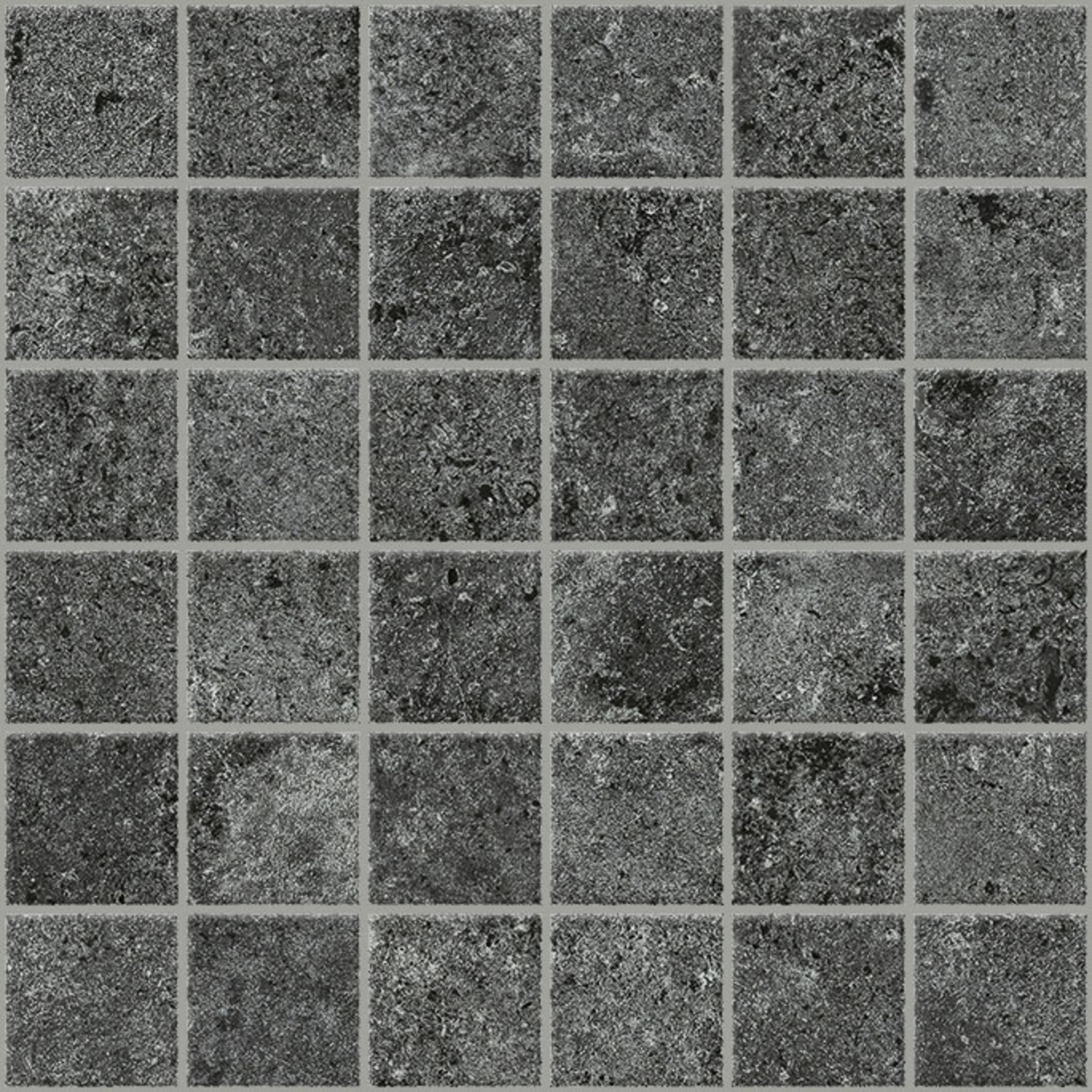 Century Glam Mosaik 4,7x4,7 30x30 Antracite 113224