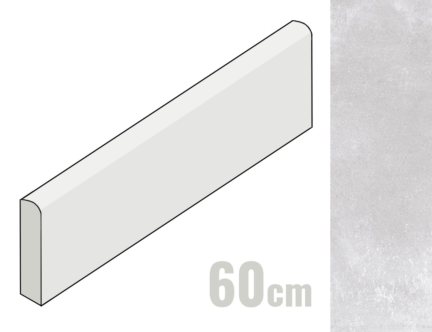 ceramicvision Block Sockel 7x60 Powder CV0180165