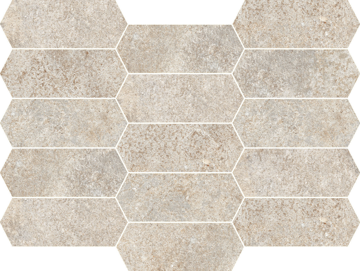 Villeroy & Boch Bourgogna Dekor Hexagonformat 26x34.5 Beige 2184 DM20 8