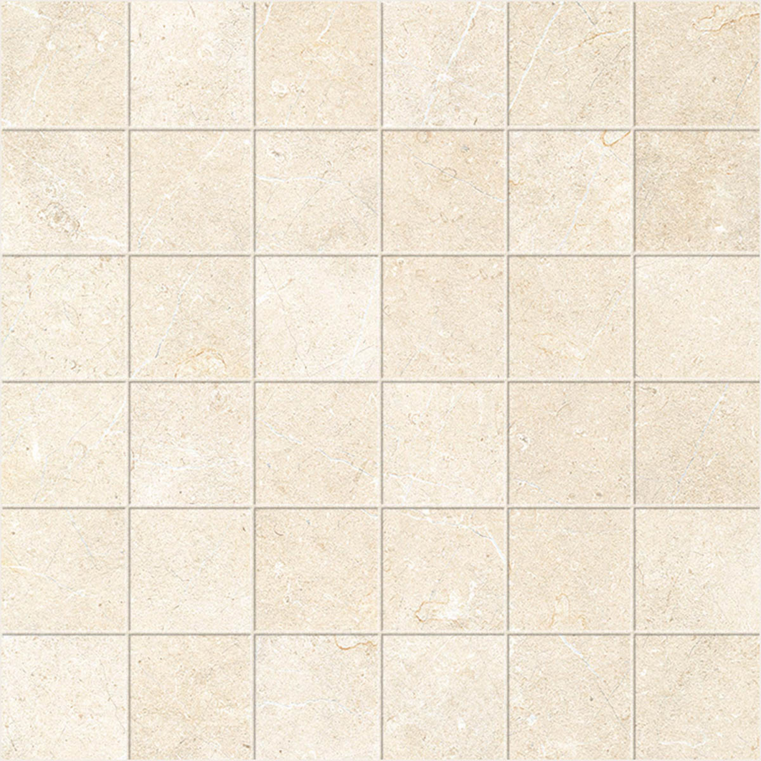 Marazzi Mystone Limestone Mosaik 5X5 30x30 Ivory M8HN