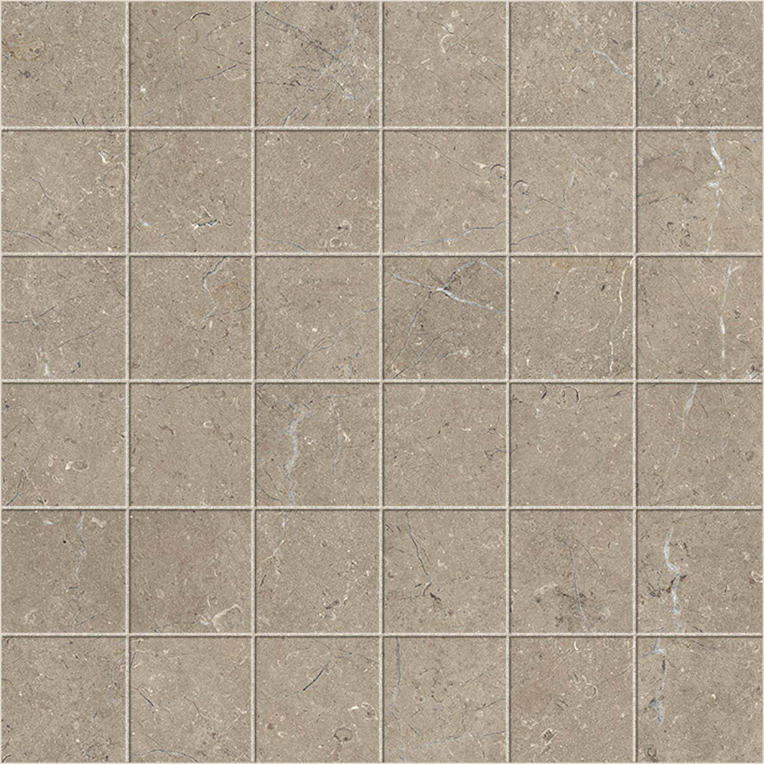 Marazzi Mystone Limestone Mosaik 5X5 30x30 Taupe M8HR