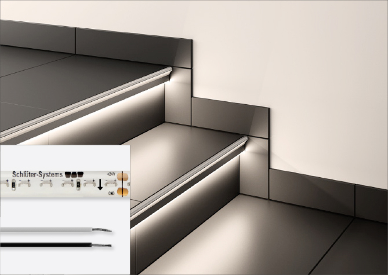 Schlüter Systems LIPROTEC-ES LED-Streifen, 24 V, DC IP65 - L=4 m warmweiß LTES51/400