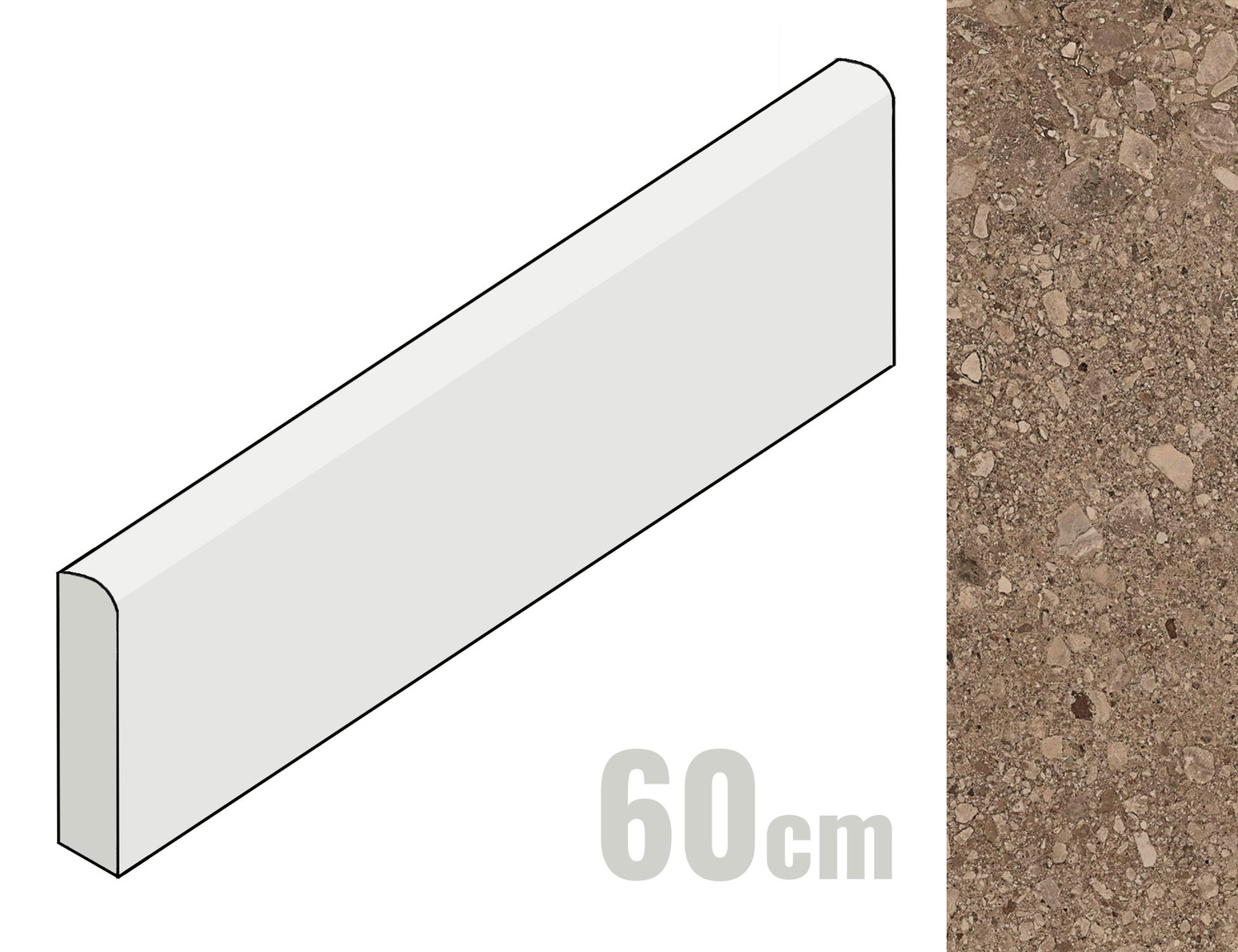 Marazzi Mystone Ceppo di Gré Sockel 7x60 Beige MR6S
