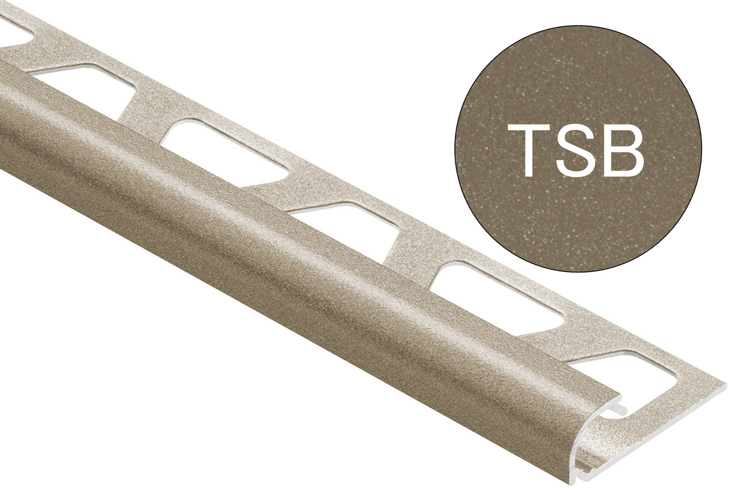 Schlüter Systems RONDEC-TSB Abschlussprofil TSB - strukturbeschichtet beige RO110TSB