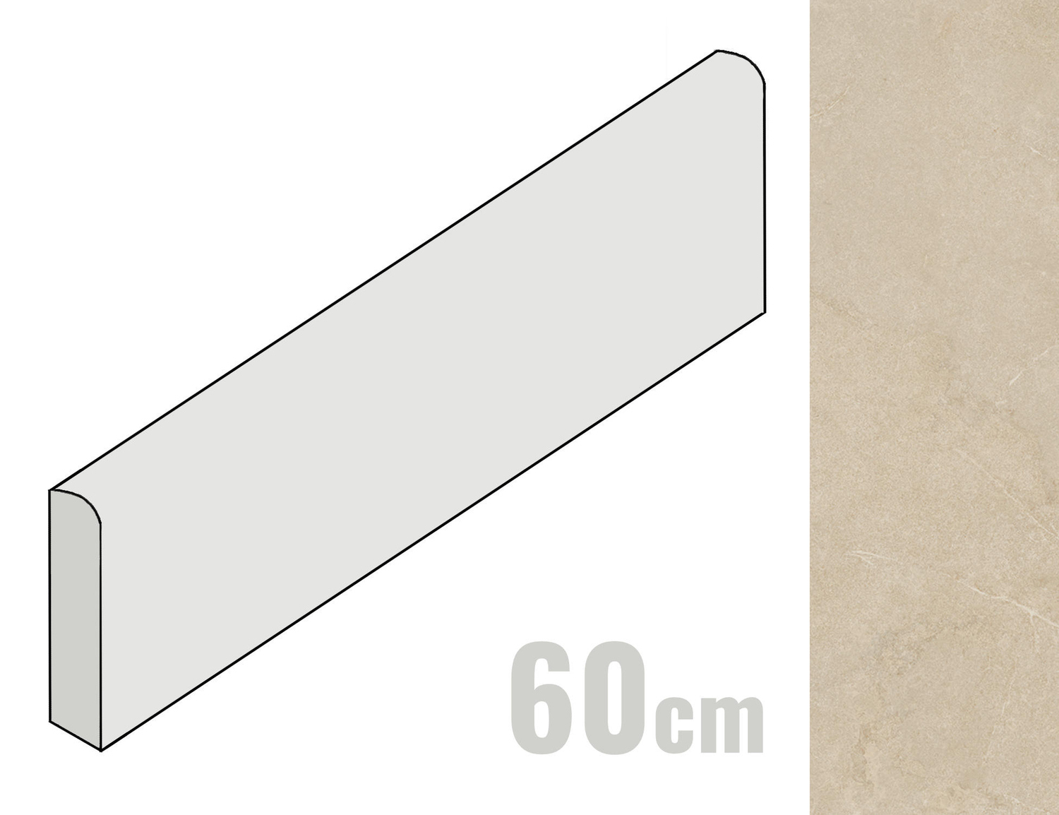 Marca Corona Arkigeo Sockel 7.2x60 Arena J808