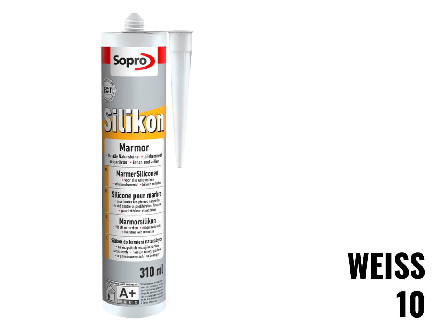 Sopro Bauchemie Silikon MarmorSilikon Weiß 10 6HY5601043