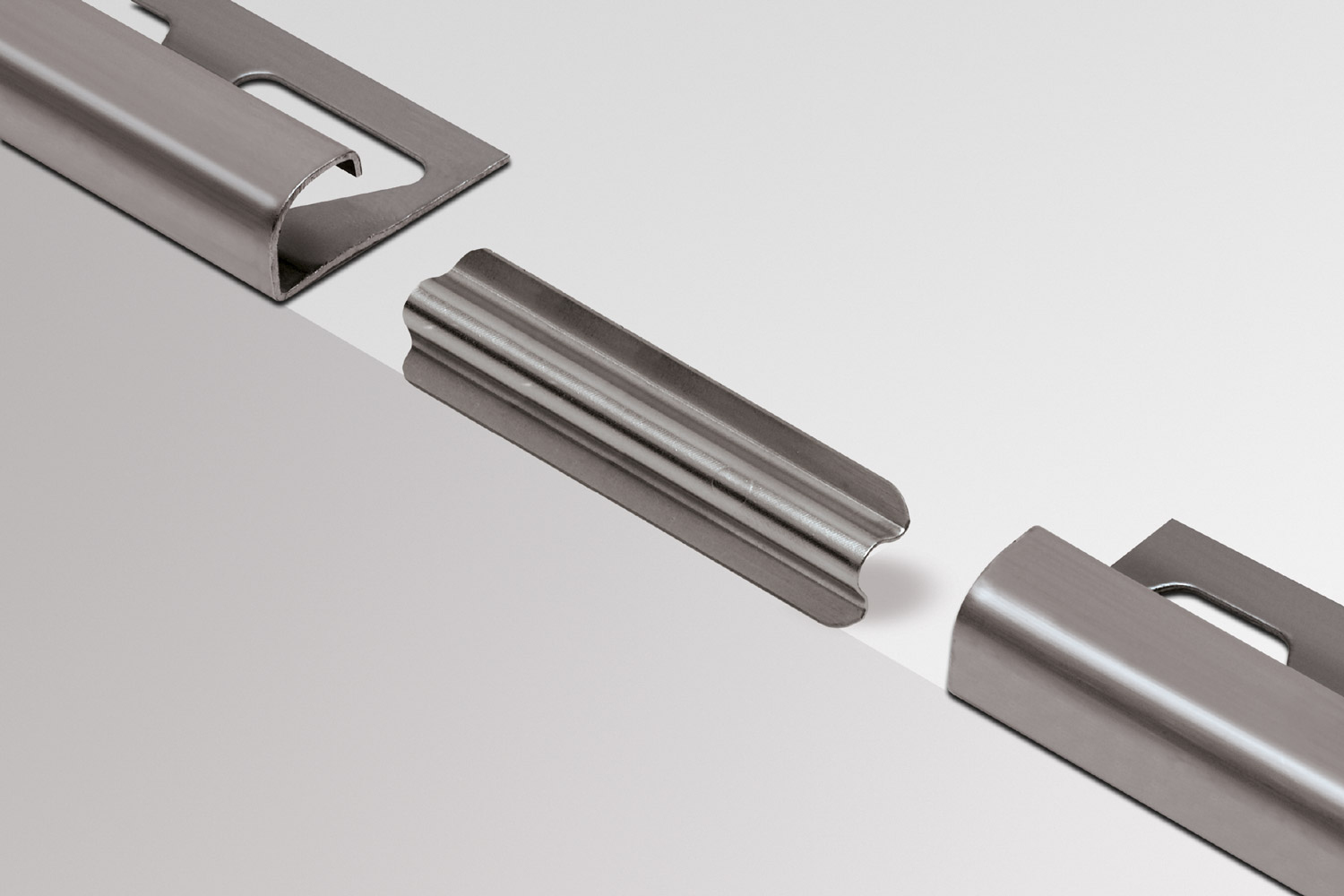 Schlüter Systems RONDEC-E Verbinder edelstahl V/RO80E