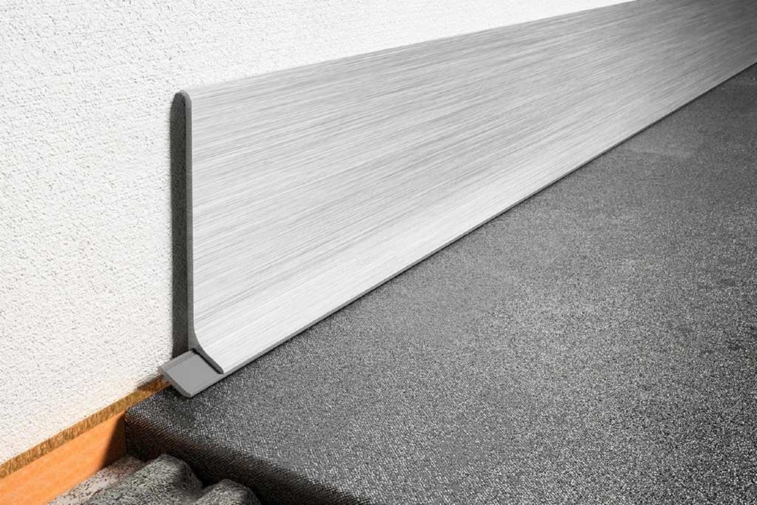 Schlüter Systems DESIGNBASE-SL-MBW Sockelprofil brillantweiß matt DBSL80MBW