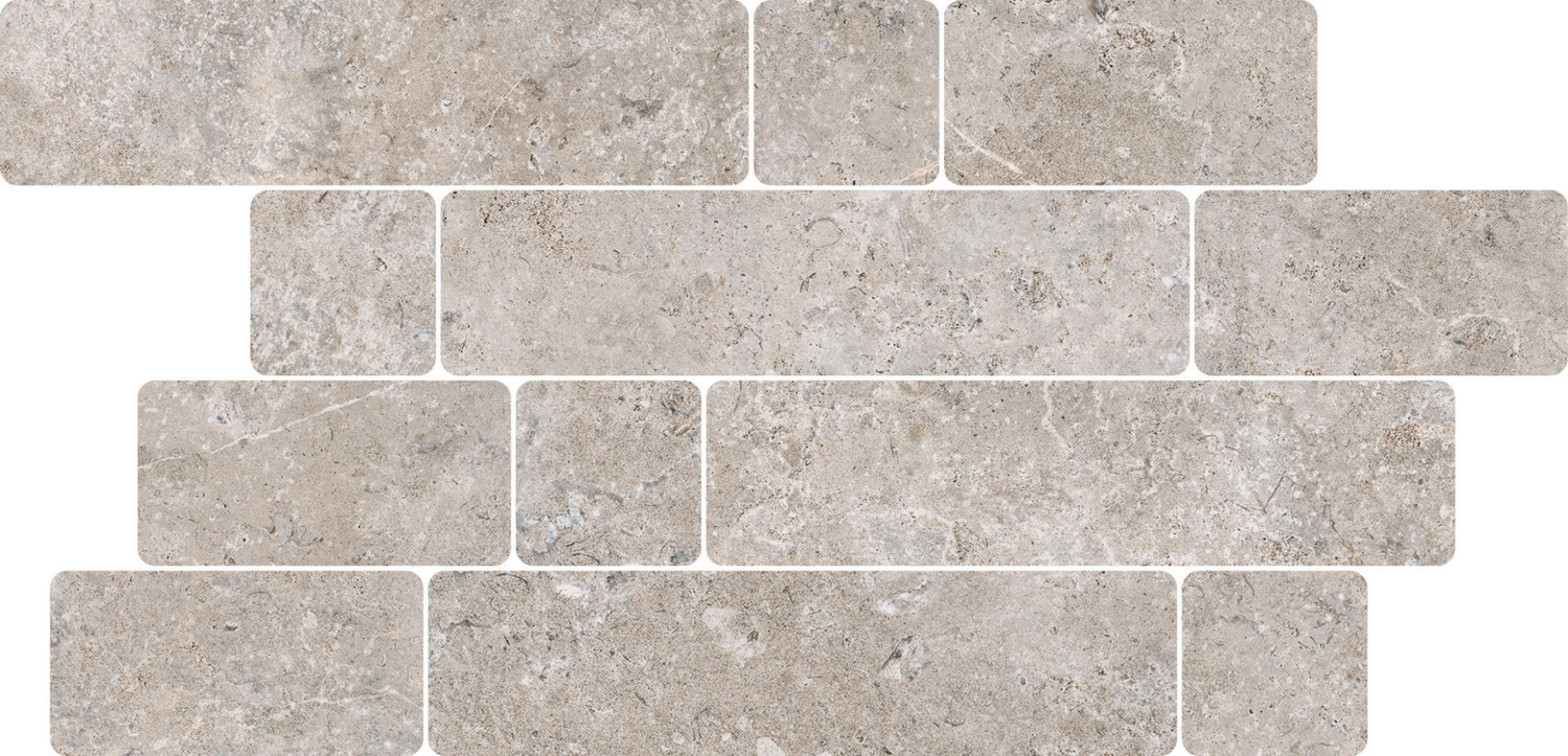 NovaBell Landstone Muretto Circle 30x60 Gravel LST118N