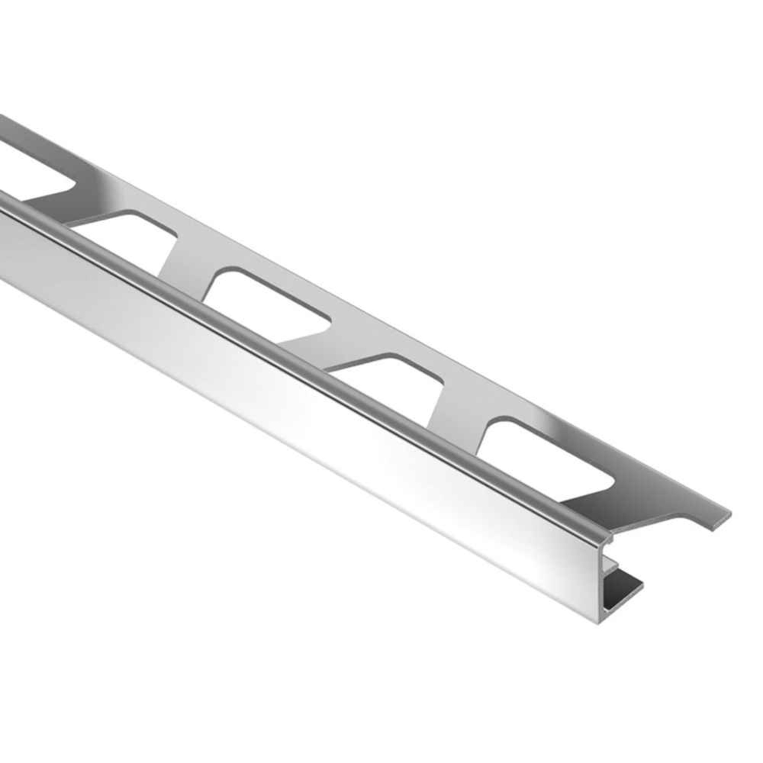 Schlüter Systems SCHIENE-ACG Abschlussprofil ACG - Aluminium chrom glänzend eloxiert A125ACG/300