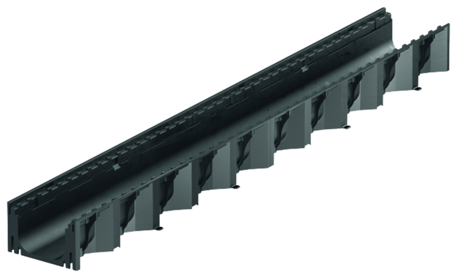 ACO Self Hexaline 2.0 Entwässerungsrinne ohne Rost Länge 1000 mm 319200