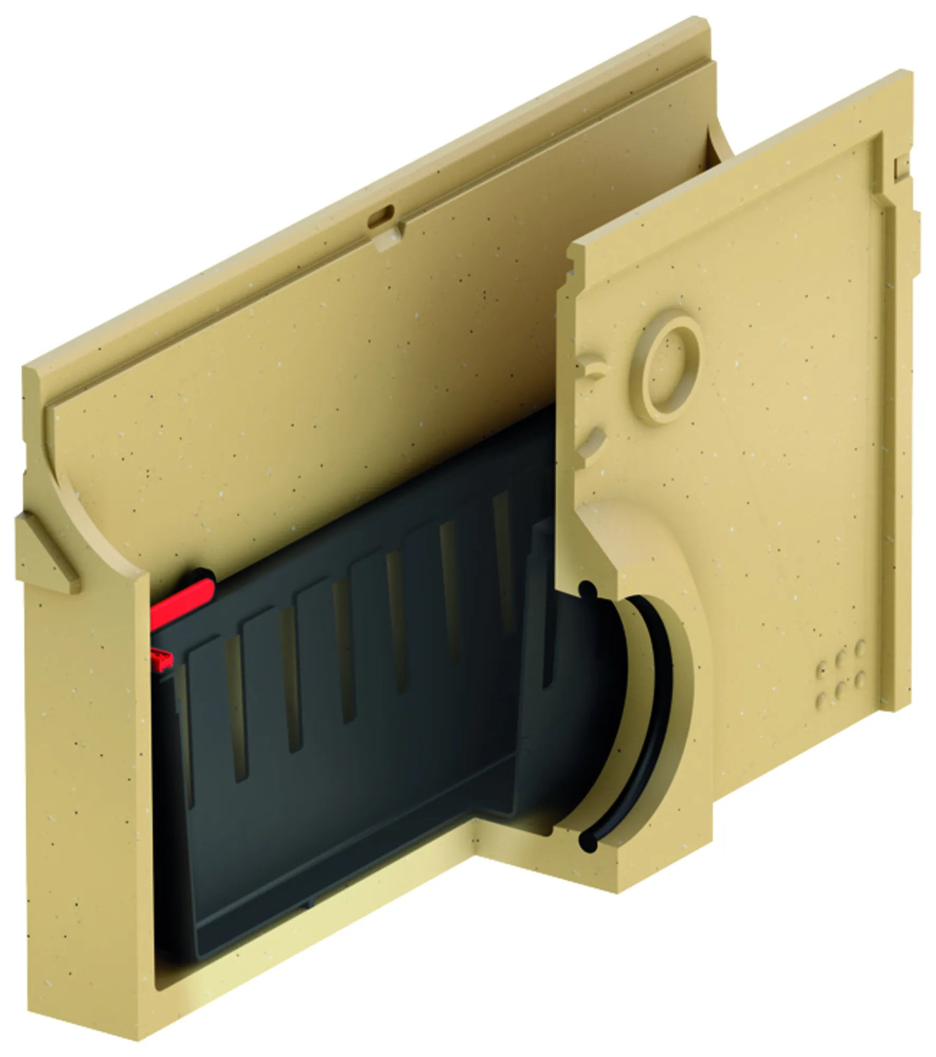 ACO Self Euroline 2.0 Einlaufkasten inkl. Schmutzeimer ohne Rost (passt nicht an die Euroline 60) 3003672