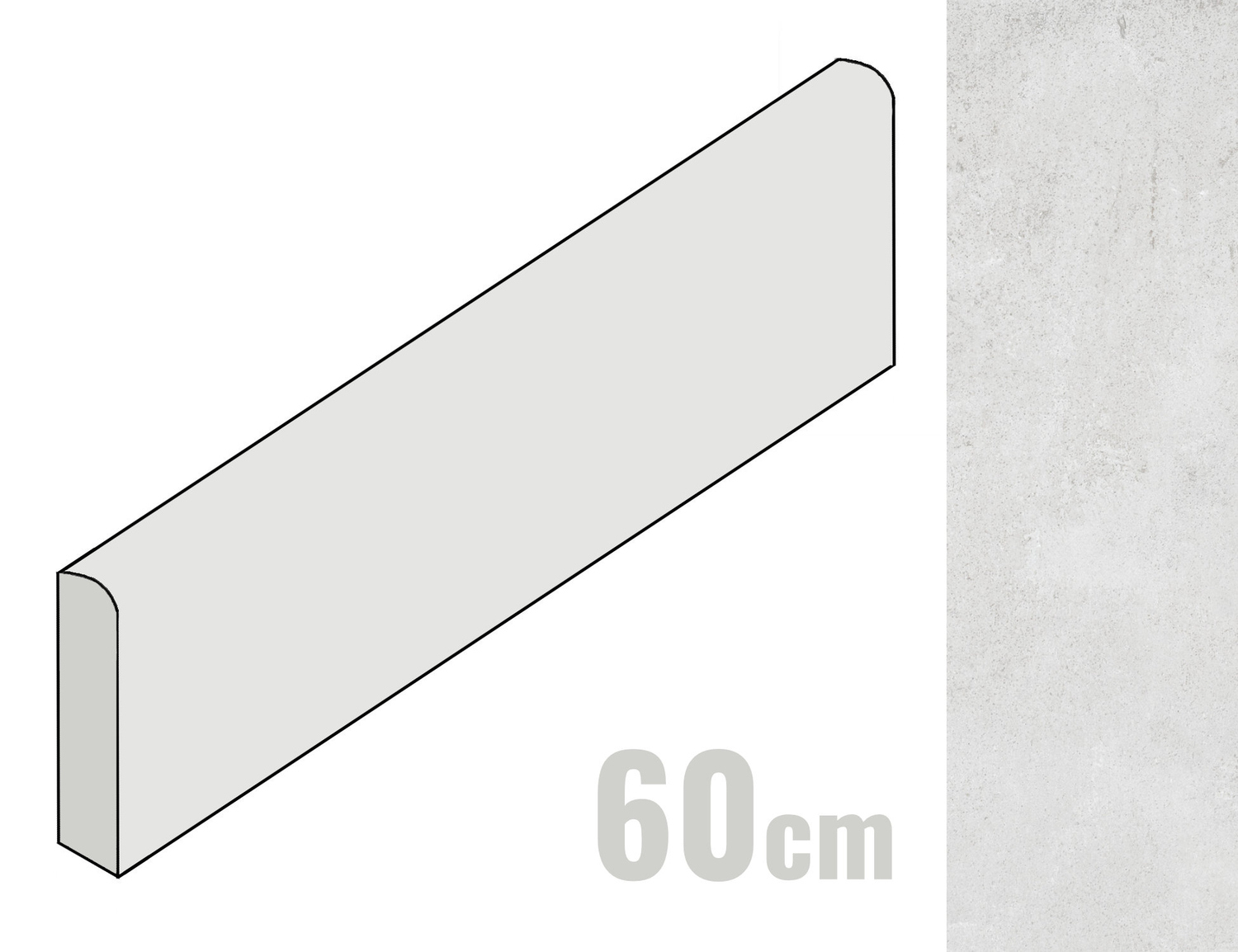 Ragno Clayton Sockel 7x60 Fabric RAQR