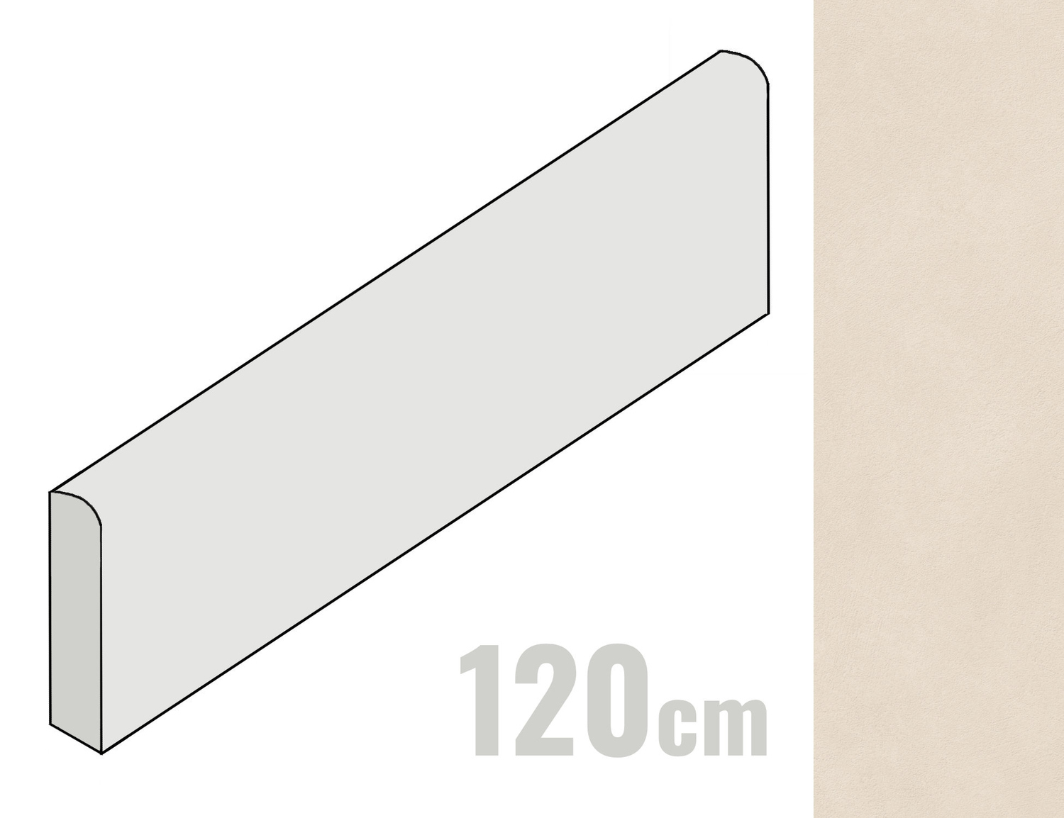 Atlas Concorde Boost Natural Sockel 7.2x120 Kaolin A7DV