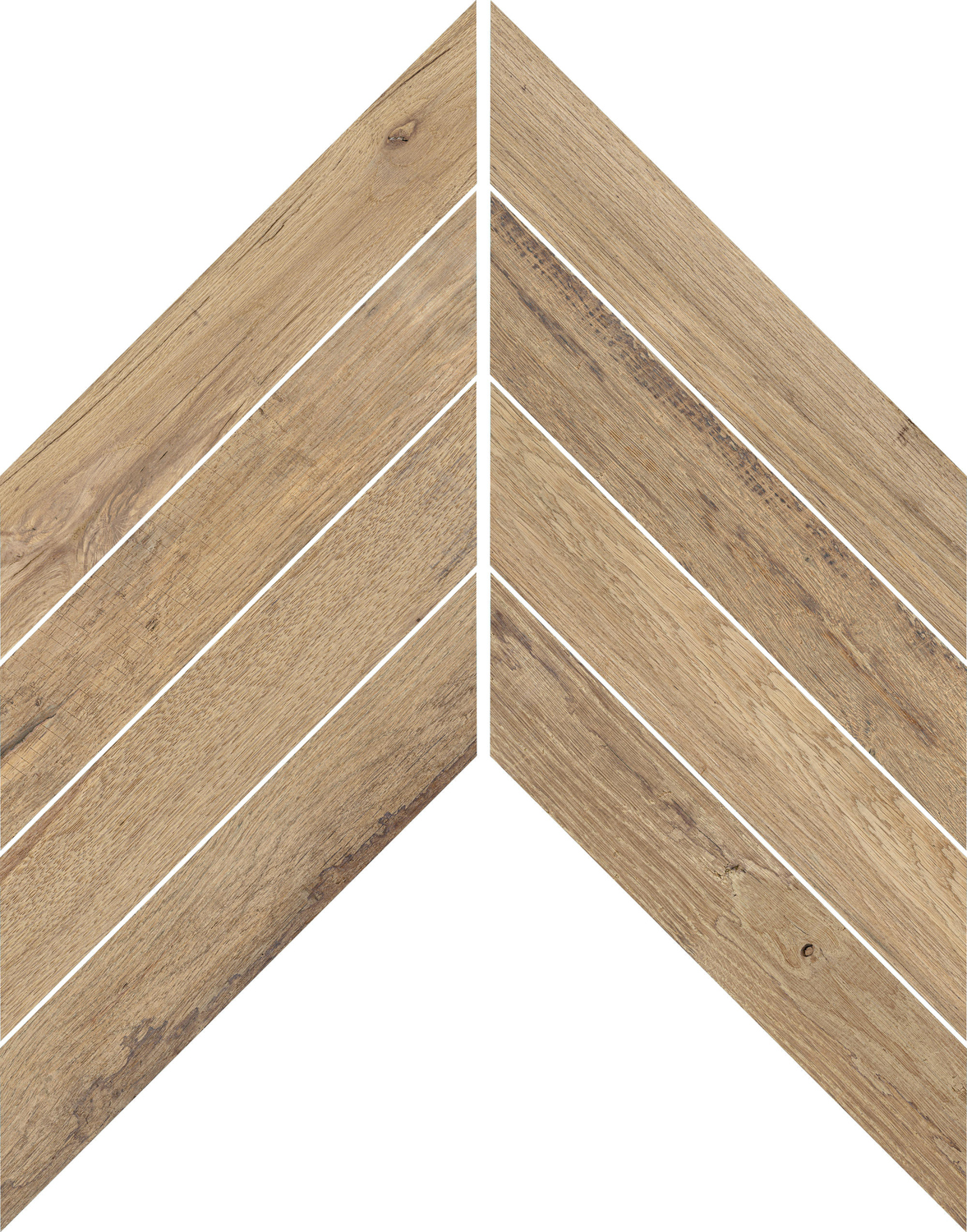Villeroy & Boch Wood Selection Bodenfliese (Excellence) Chevron 10x50 Antique Wood 2783 WL22 8