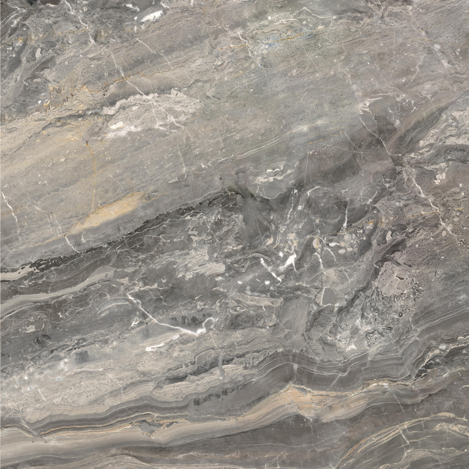 Ceramiche Caesar Anima Futura Bodenfliese 120x120 Keen Grey AGCG CAE