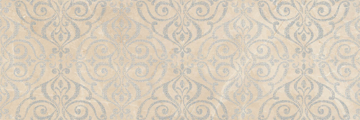 Ragno Imperiale Wandfliese Merletto Crema 3D 30x90 Crema R75W