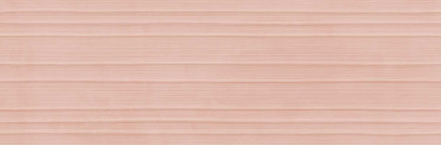 Ragno Now Wandfliese Struttura 3D Rigo 25x76 Rosa R9N4