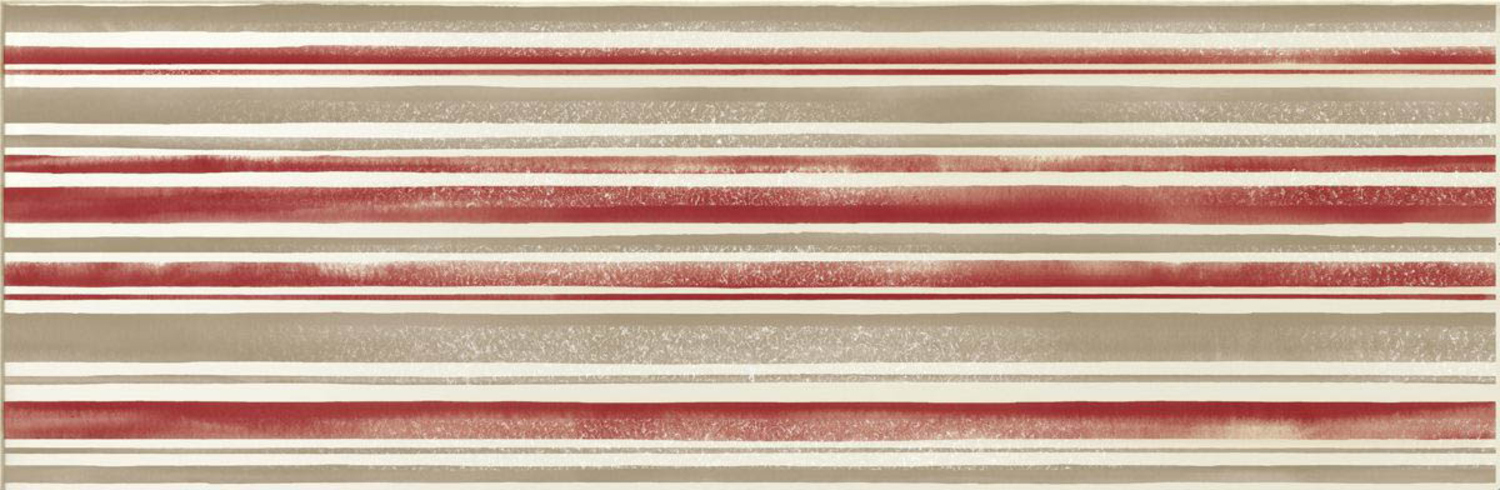 Ragno Frame Dekor Decoro Righe 25x76 Cream R50S