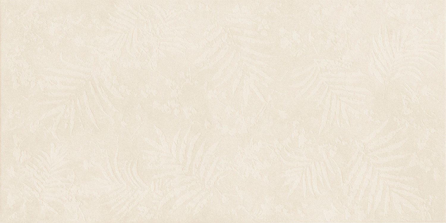 Ragno Stratford Wandfliese Struttura Foglia 3D 60x120 White R8WV
