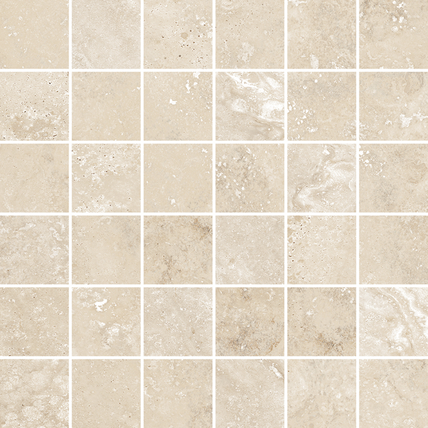 Monocibec Tradition Mosaik 4,7x4,7 30x30 Travertin Beige 114107