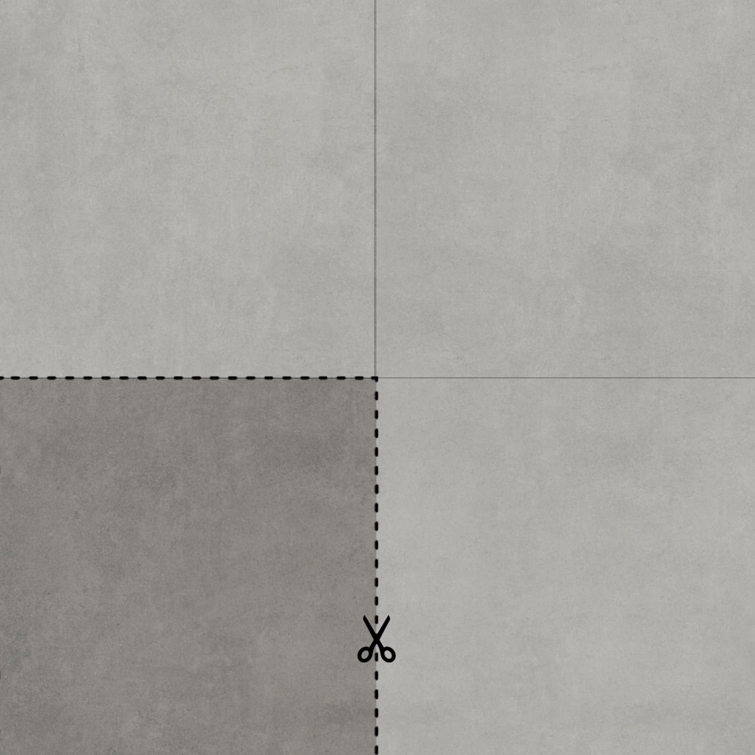 Ariostea Next CM2 Outdoor Terrassenplatte Schnittmuster 50x50 Brick PMS100628 SM