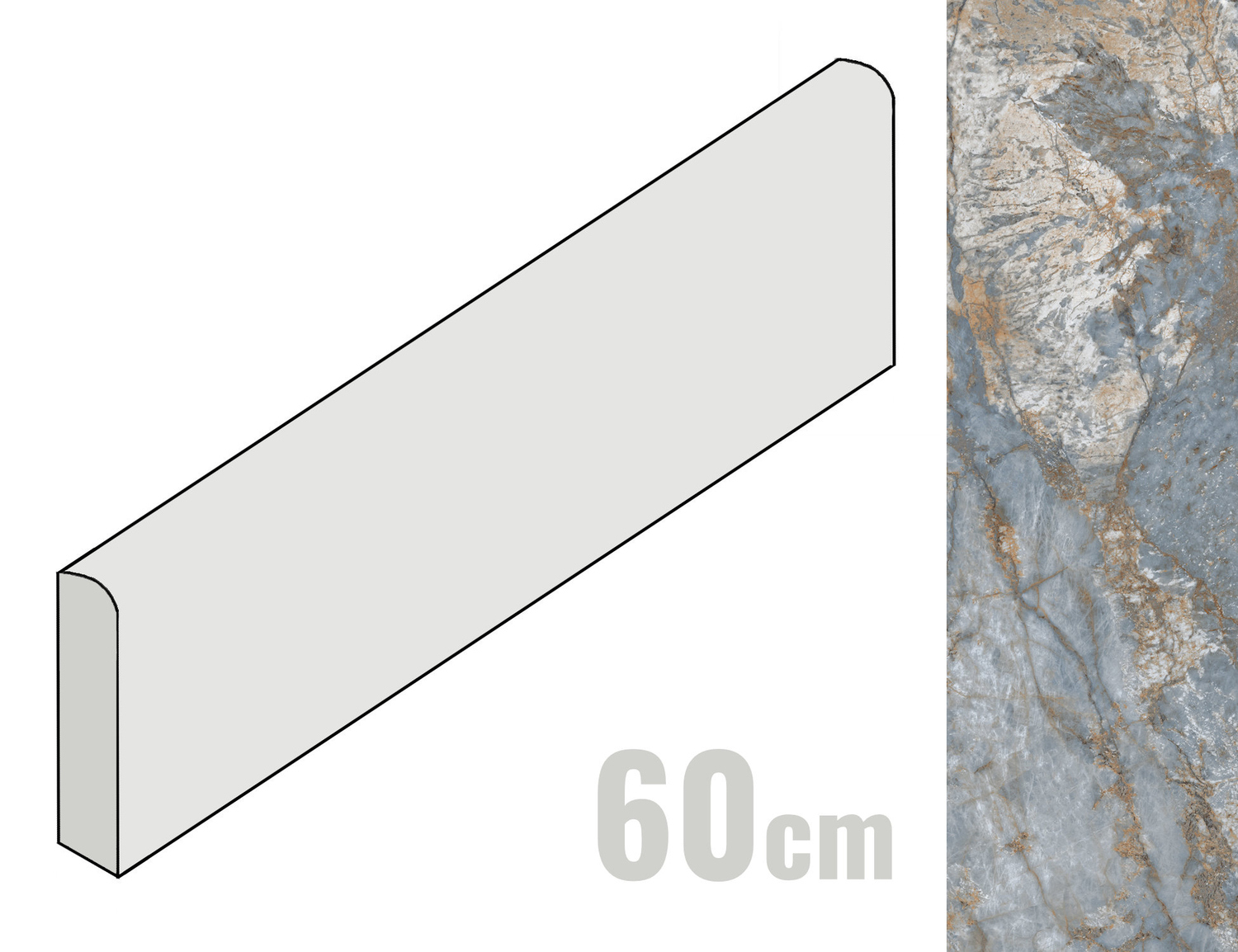 La Fabbrica Ava Gemstone Sockel 7x60 Ocean 179171