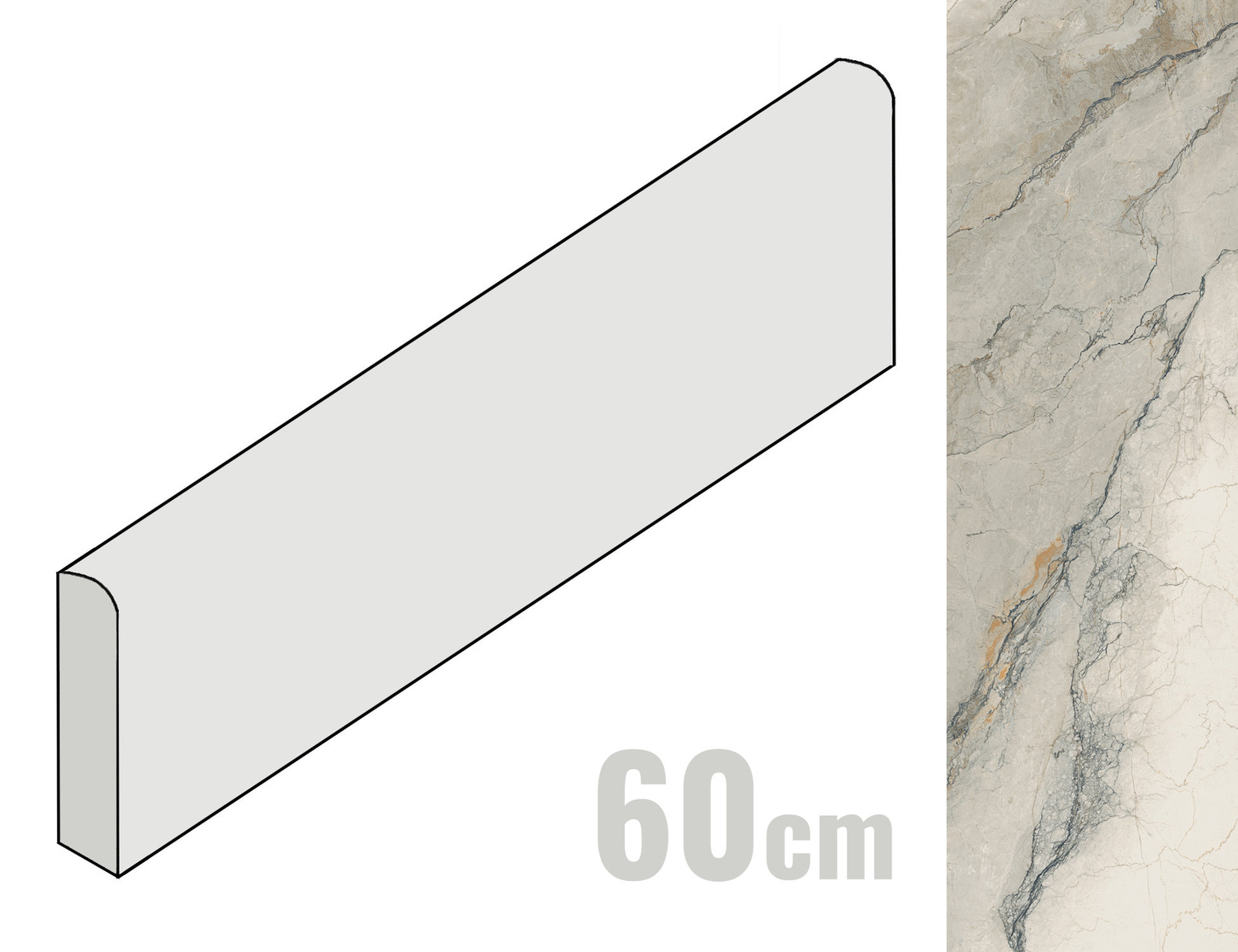 La Fabbrica Ava Bolgheri Stone Sockel 7x60 Sage 196123