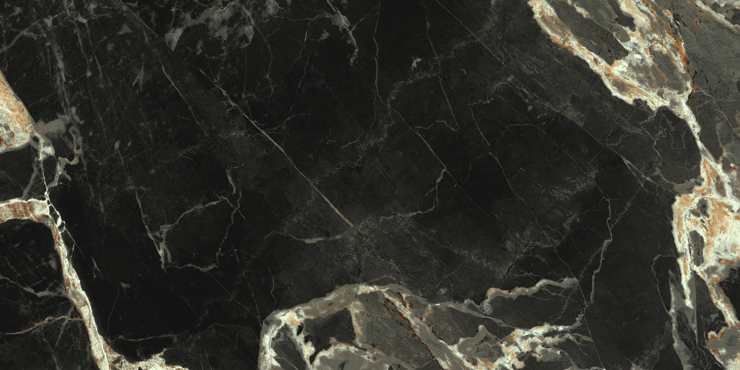 La Fabbrica Ava Black Gold Bodenfliese 60x120 Black Gold 276101