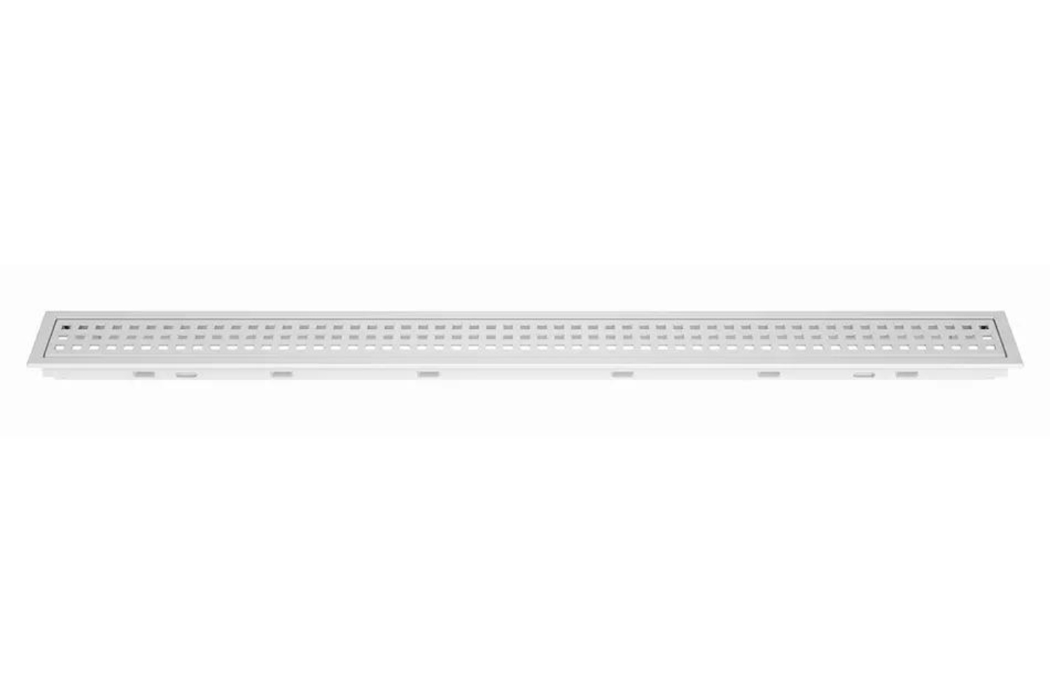 Schlüter Systems KERDI-LINE-B Rost-Rahmenkombination Aufnahmerahmen mit Designabdeckung 90cm H=19mm - Design Square MBW - Brillantweiß matt KLB19MBW90