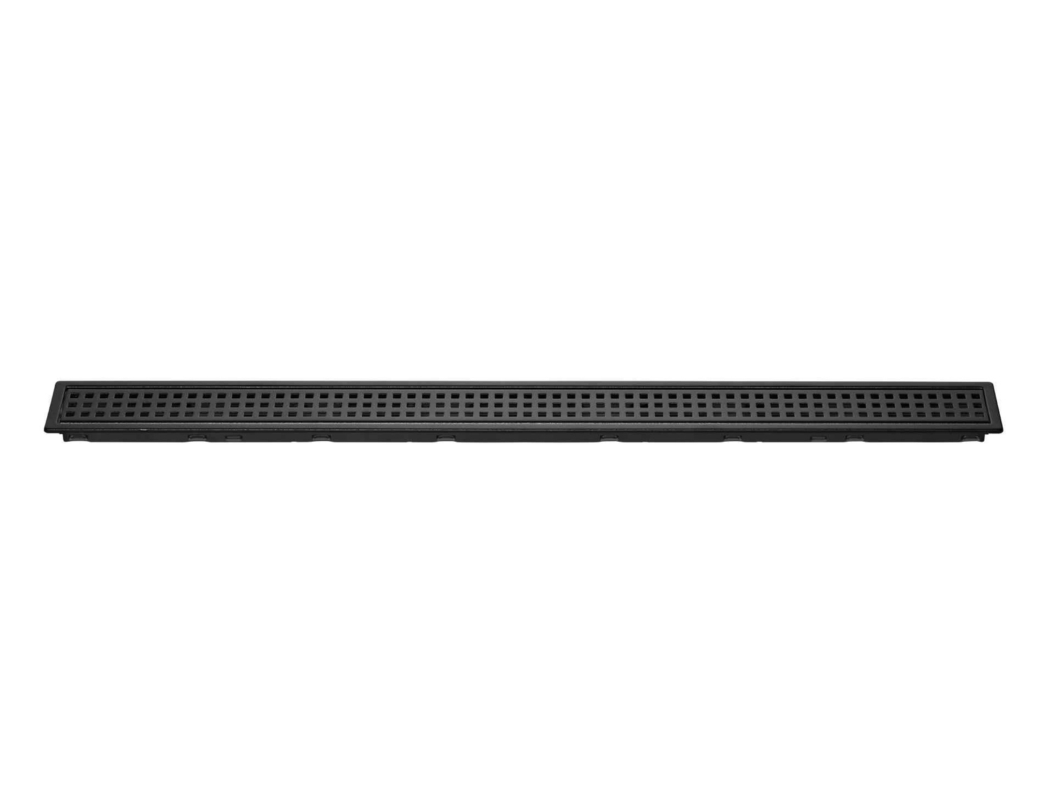 Schlüter Systems KERDI-LINE-B Rost-Rahmenkombination Aufnahmerahmen mit Designabdeckung 100cm H=19mm - Design Square MGS -Graphitschwarz matt