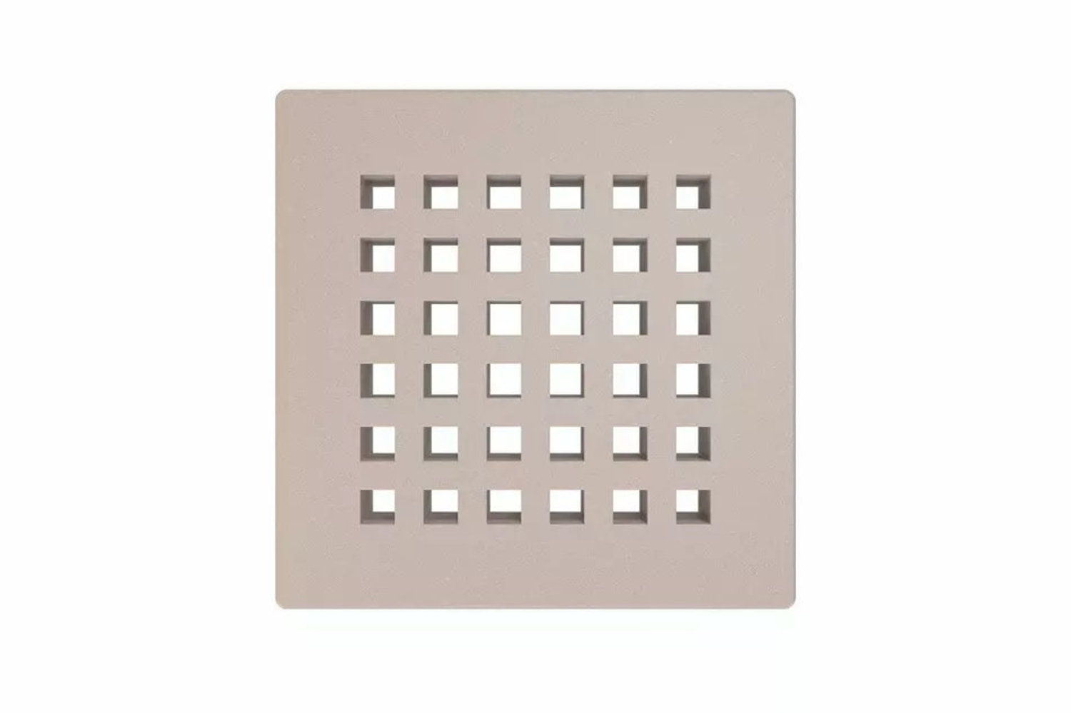 Schlüter Systems KERDI-DRAIN-RO Austauschbarer Entwässerungsrost Square 10x10cm TSC - Strukturbeschichtet Creme KDGR10TSCD3