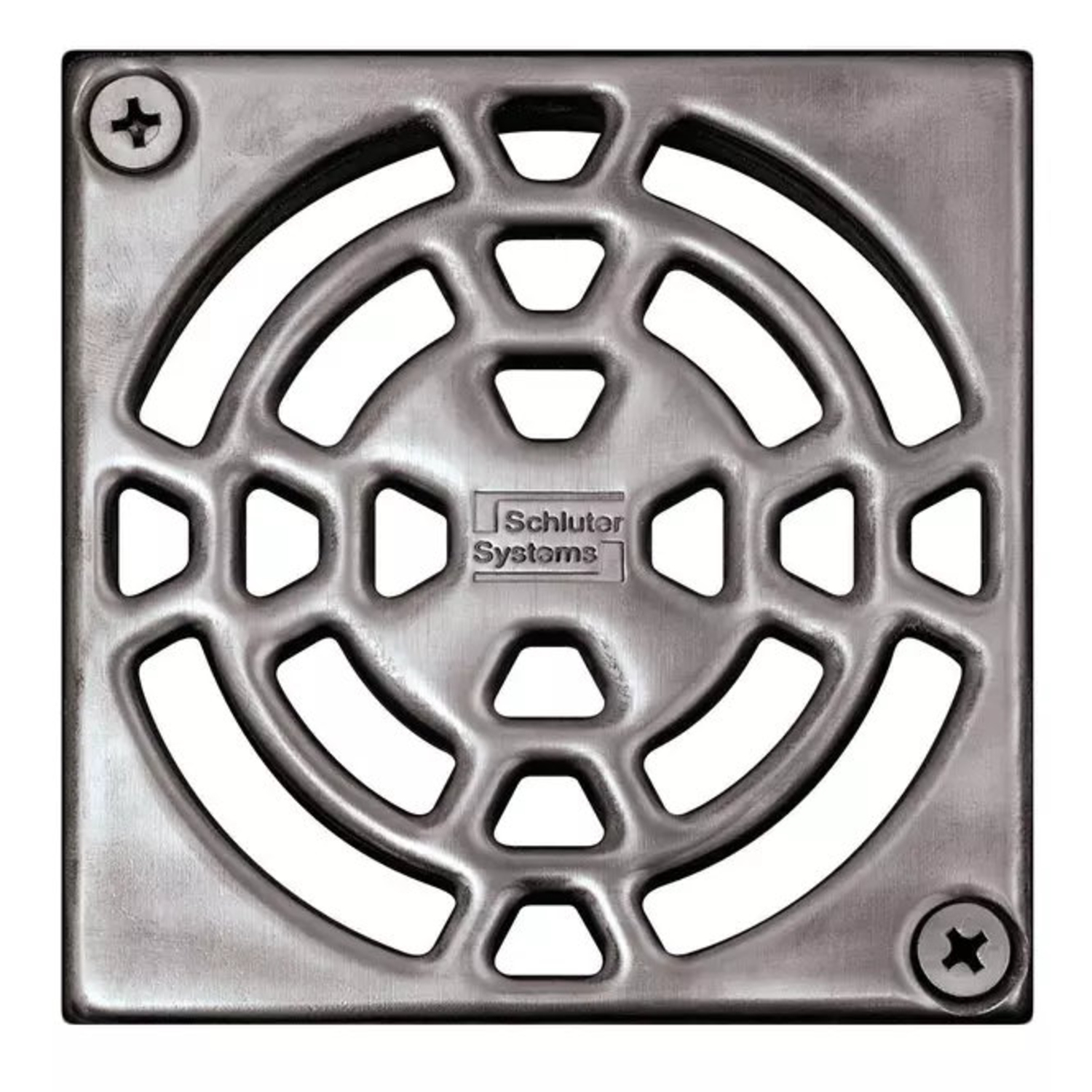 Schlüter Systems KERDI-DRAIN-RO Austauschbarer Entwässerungsrost Classic 10x10cm EB - Edelstahl gebürstet KDGR10V4AD1S