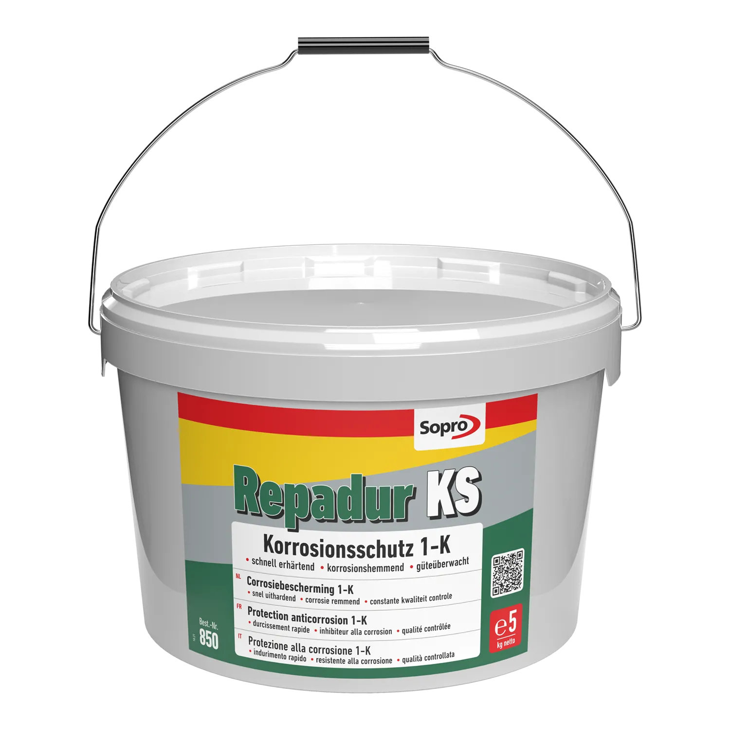 Sopro Bauchemie KS 850 Repadur KS Korrosionsschutzmörtel 1-K PCC Dose 1 Kg 7785036