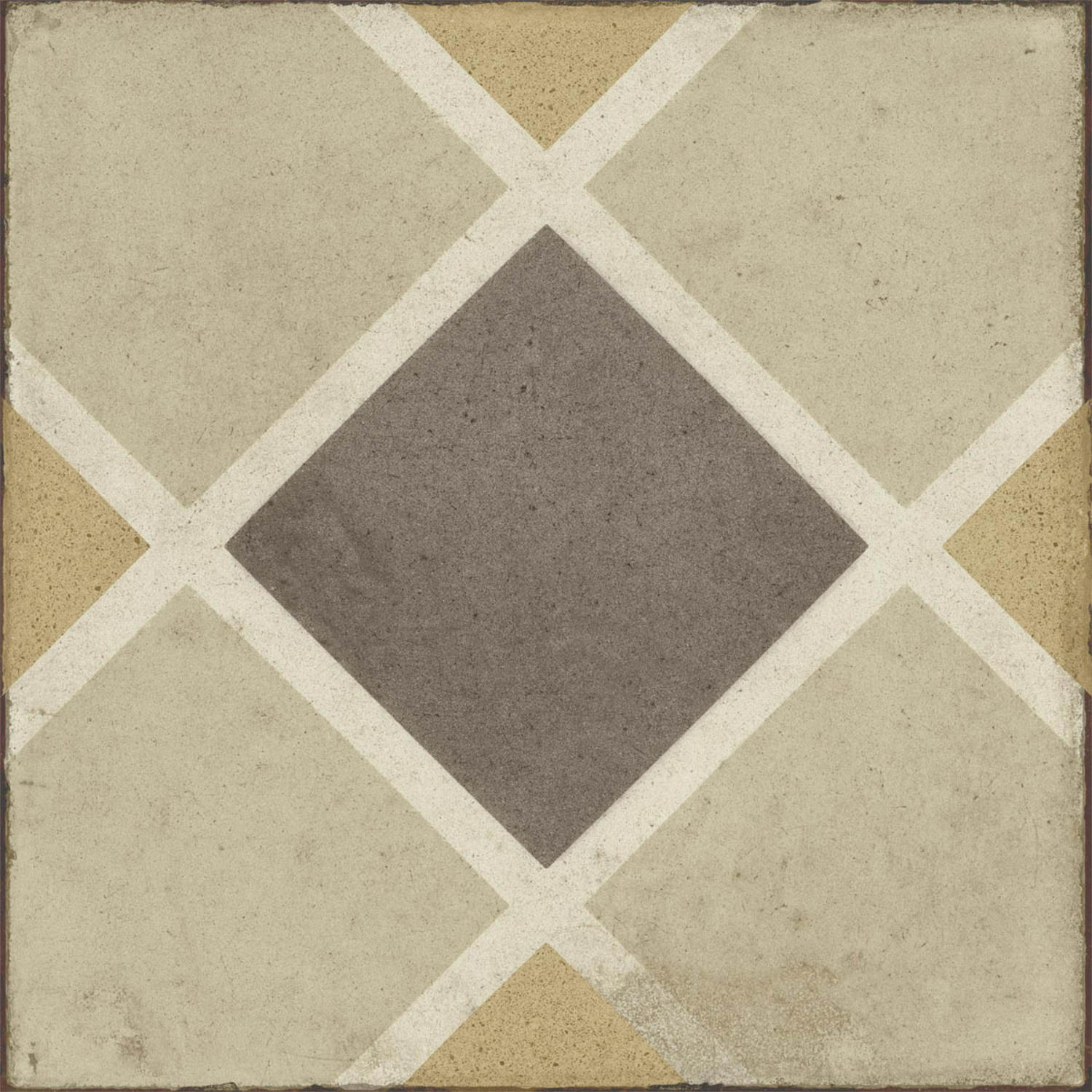 Ragno Ottocento Bodenfliese Tappeto 1 20x20 Ambra R86R