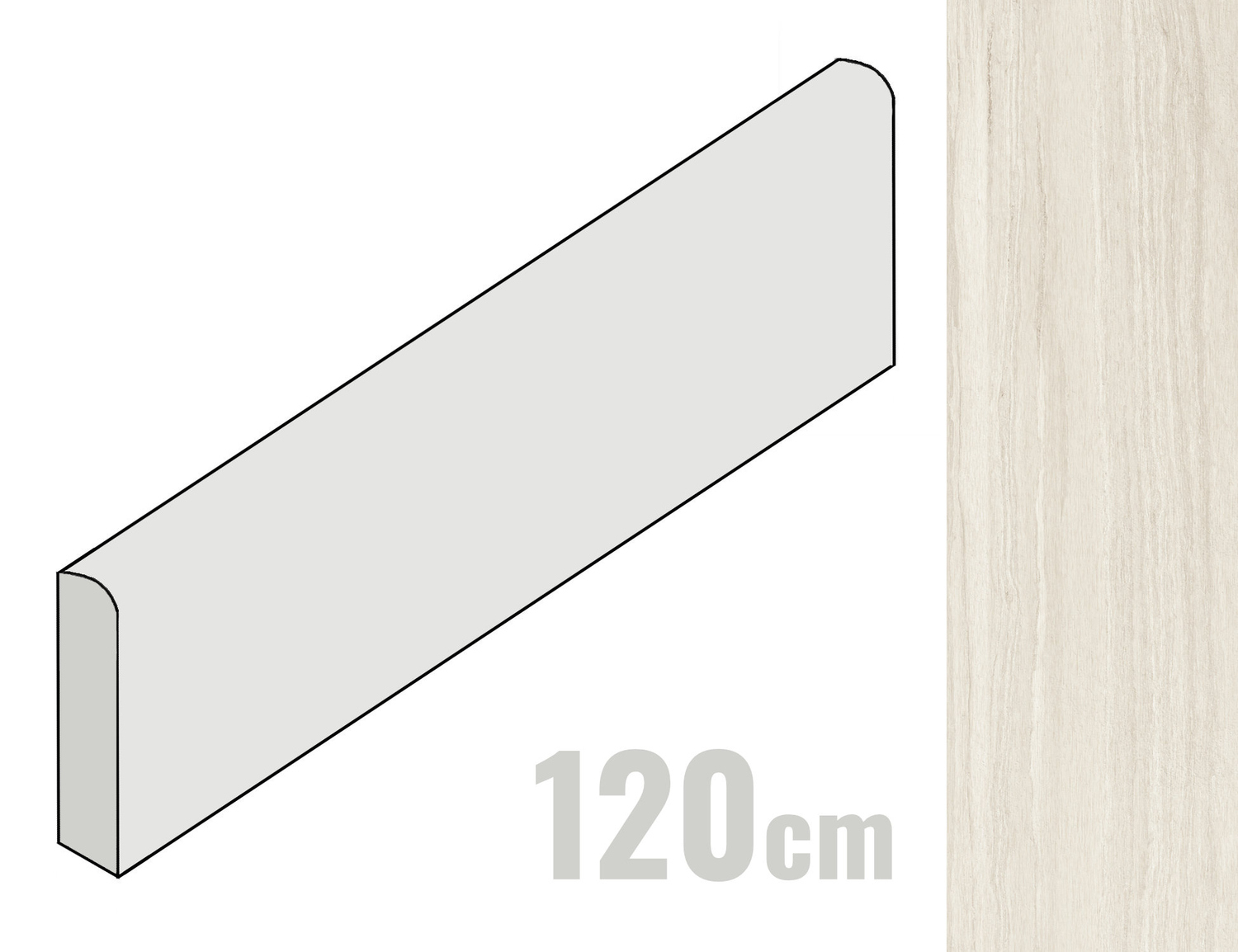 Atlas Concorde Marvel T Sockel 7.2x120 Stone Veil HCPT
