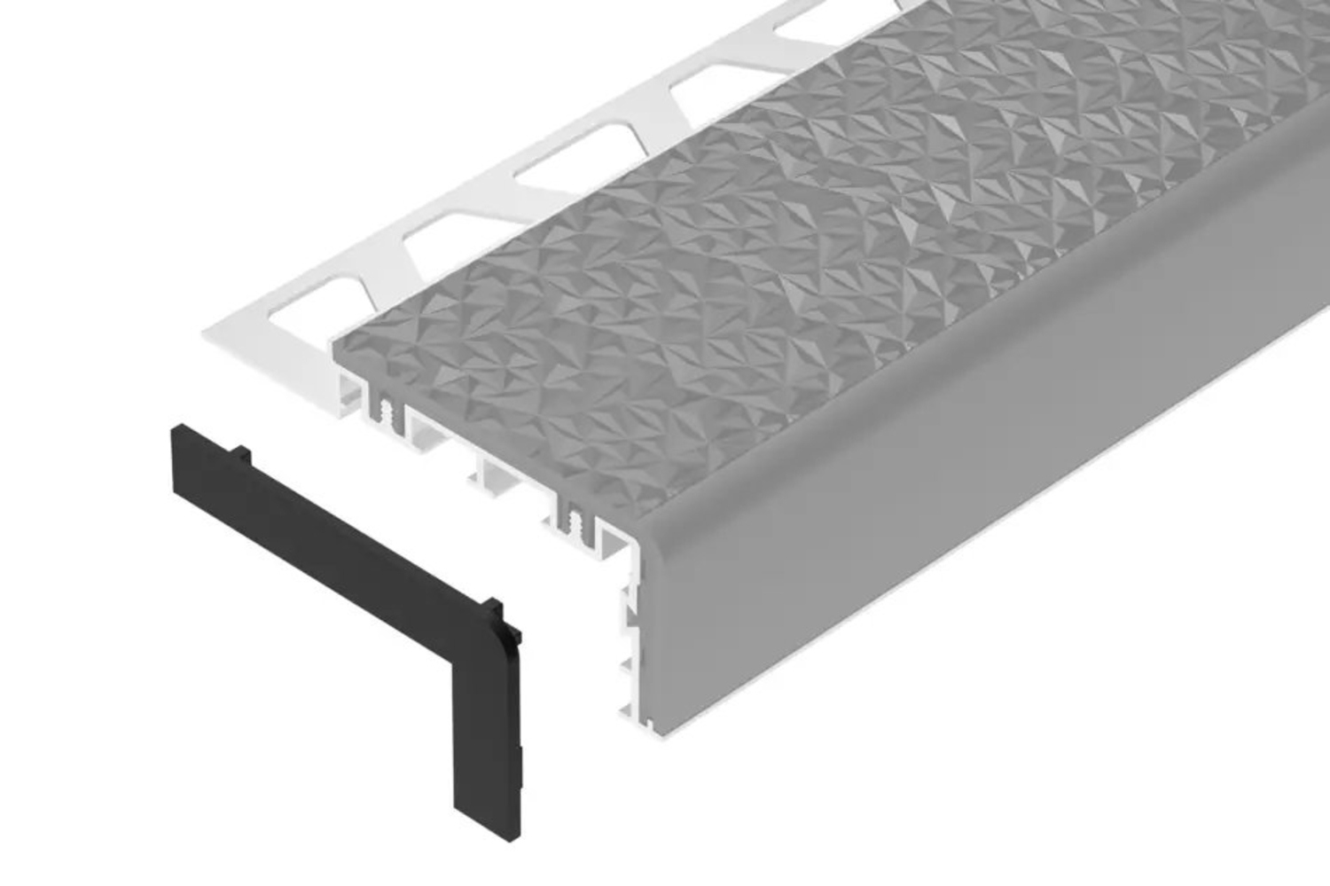 Schlüter Systems TREP-V 60/EK Endkappe GS - Graphitschwarz E/TV60GS
