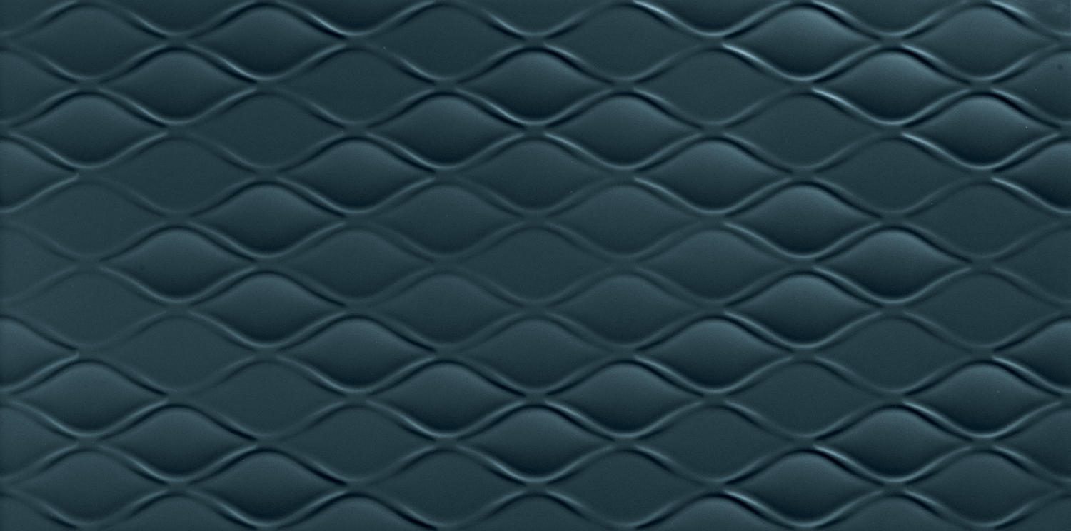 Marca Corona 4D Wandfliese 3D Drop 40x80 Deep Blu D735