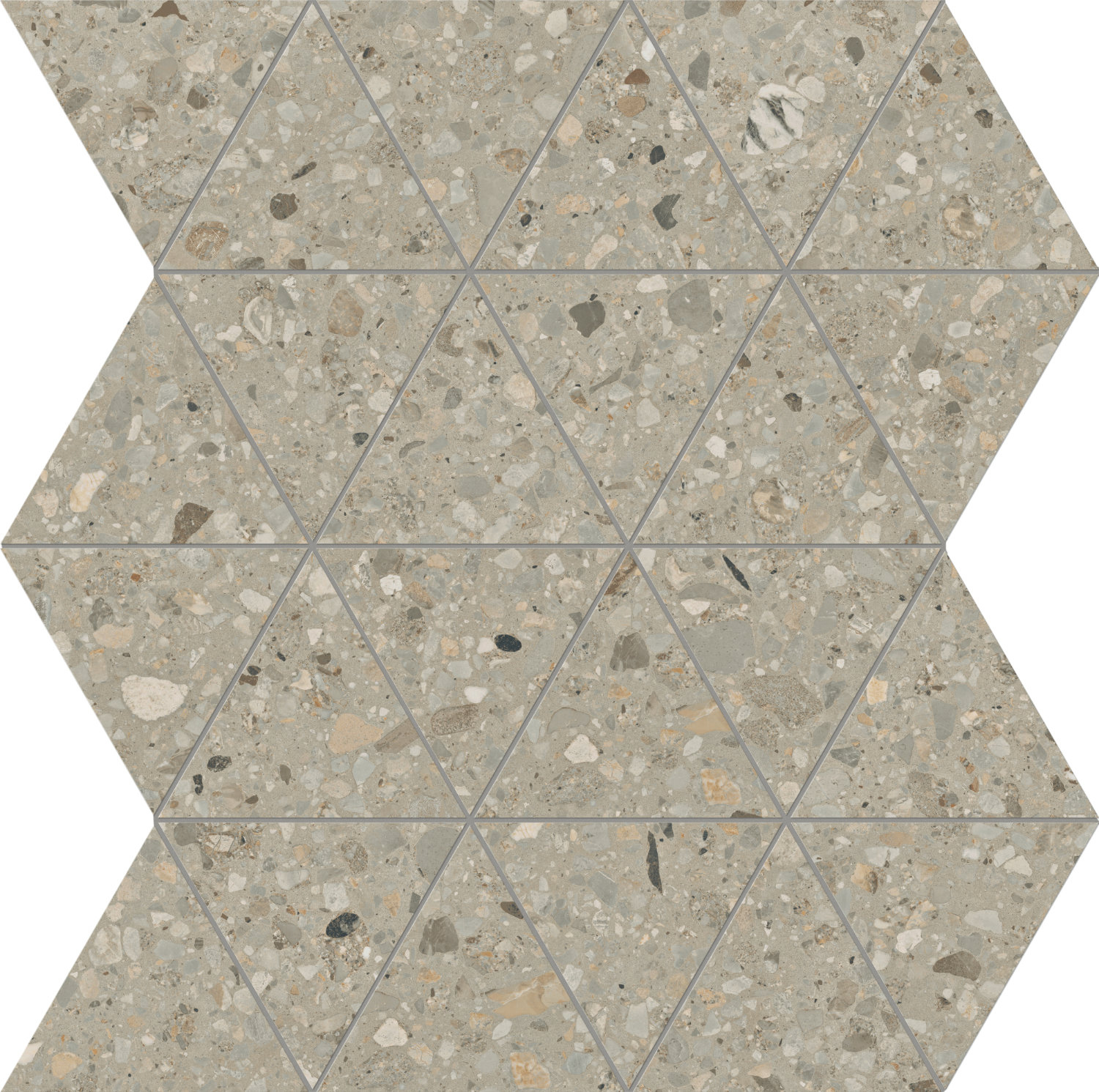 Marca Corona Arkistyle Mosaik Fractal Tessere 29x33.5 Shade Cold J299