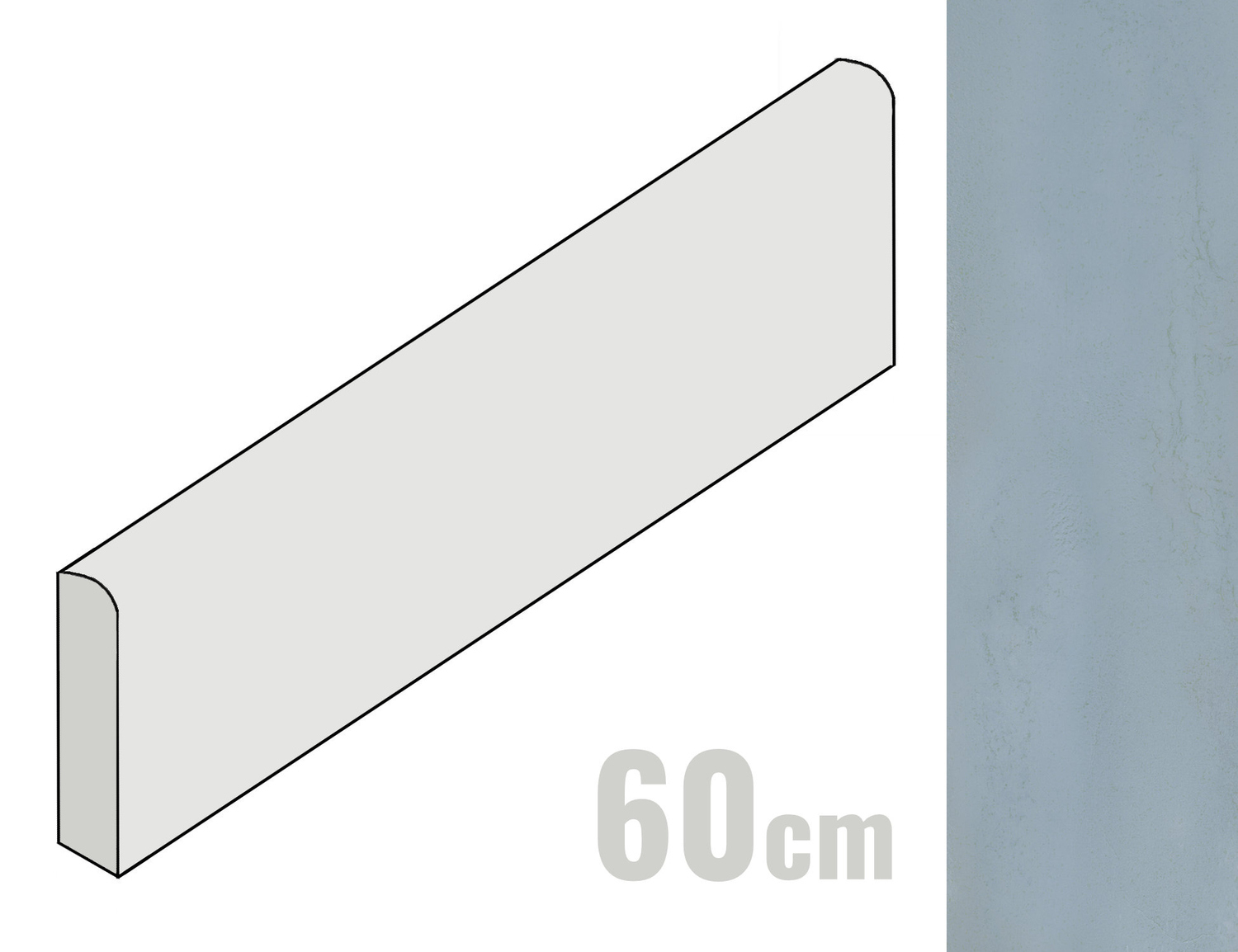 Marca Corona Vulcanica Sockel 7.2x60 Azul J666