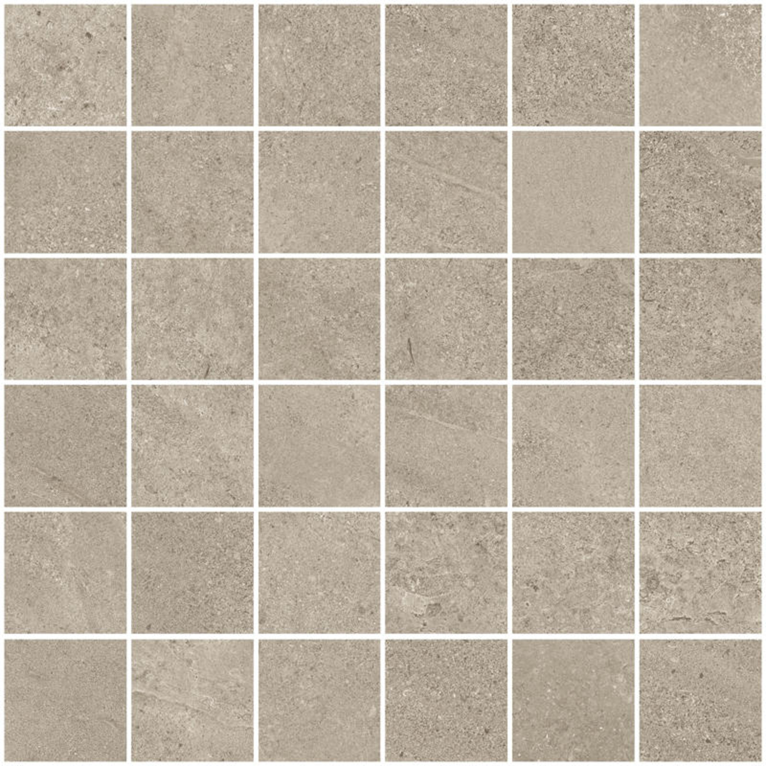 Sant Agostino Bergstone Mosaik 5x5 30x30 Sand CSAMBESA30