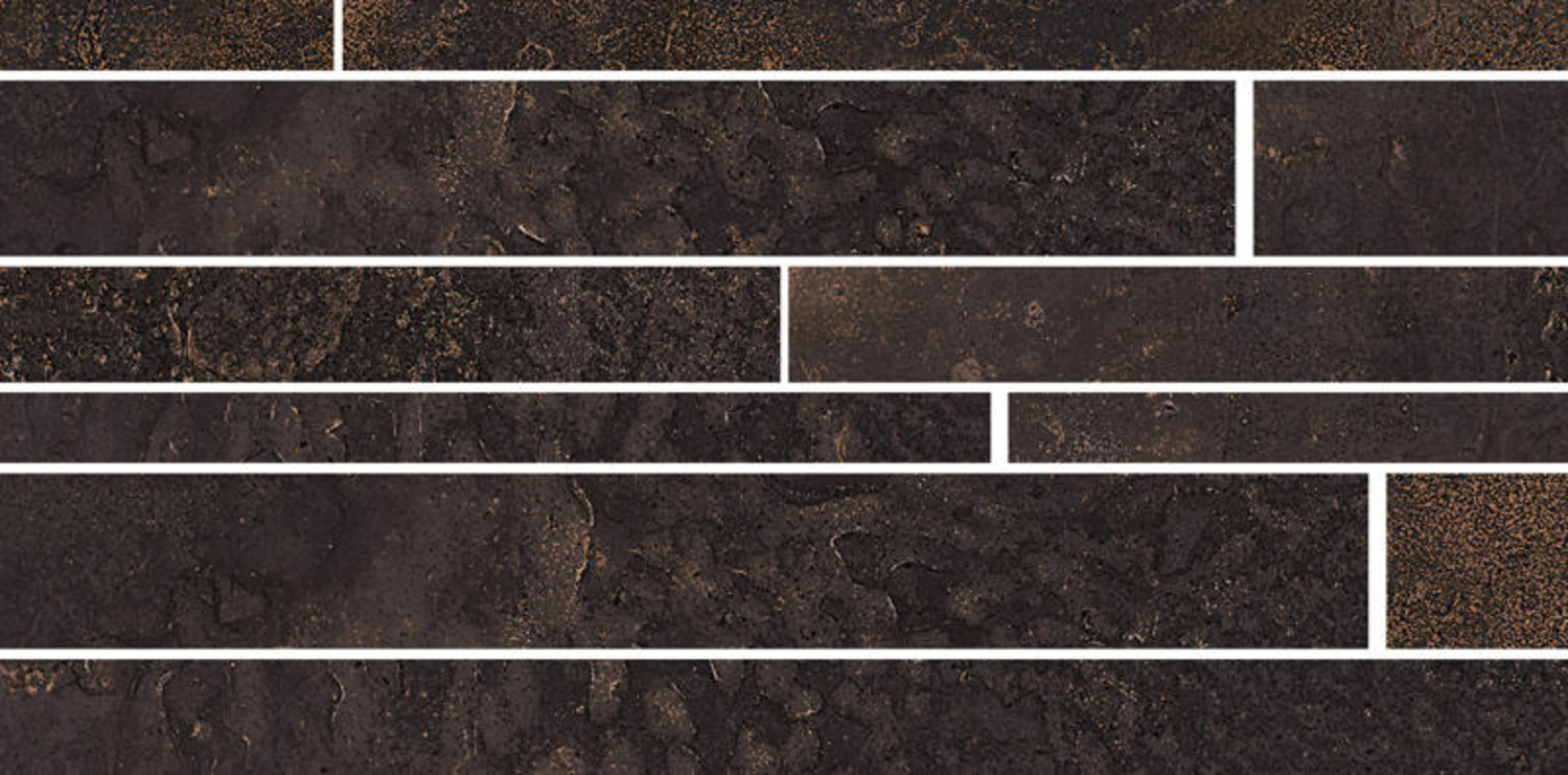 Sant Agostino Oxidart Mosaik 22.5x45 Black CSAMUOBL45