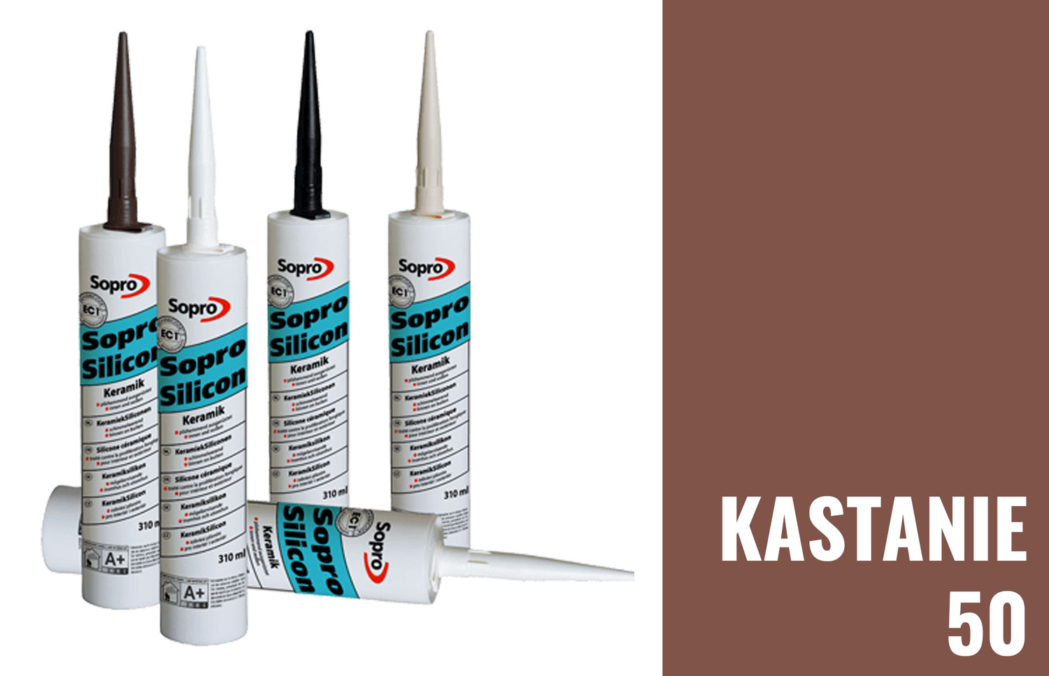 Sopro Bauchemie Silicon KeramikSilicon Kastanie 50 6HW5605043 (883-71)