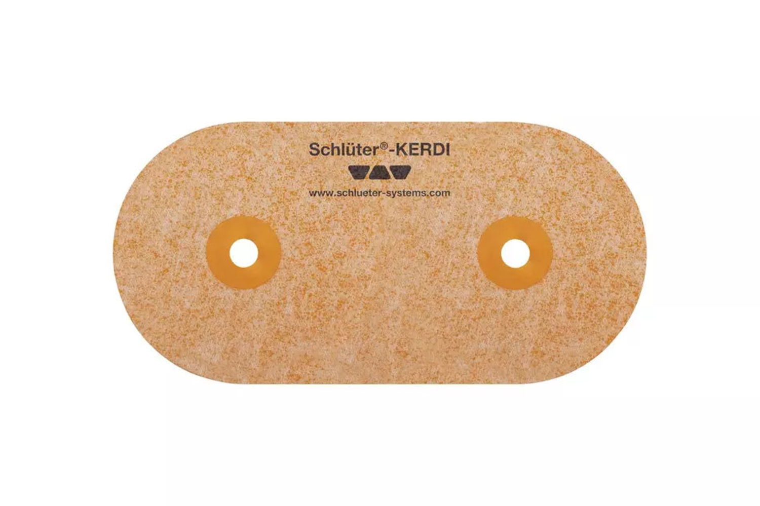 Schlüter Systems KERDI-MV Vorgefertigte Dichtmanschette (Doppelrohr) Manschette mit vliesfreier Innenzone Lochdurchmesser 15mm für Rohrdurchmesser 22-